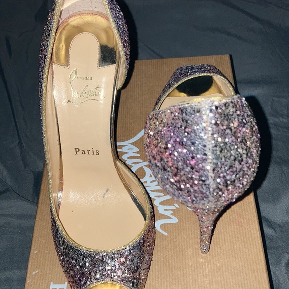 demi you 100 glit aqua/rub met/spec … size 39 - Picture 1 of 4